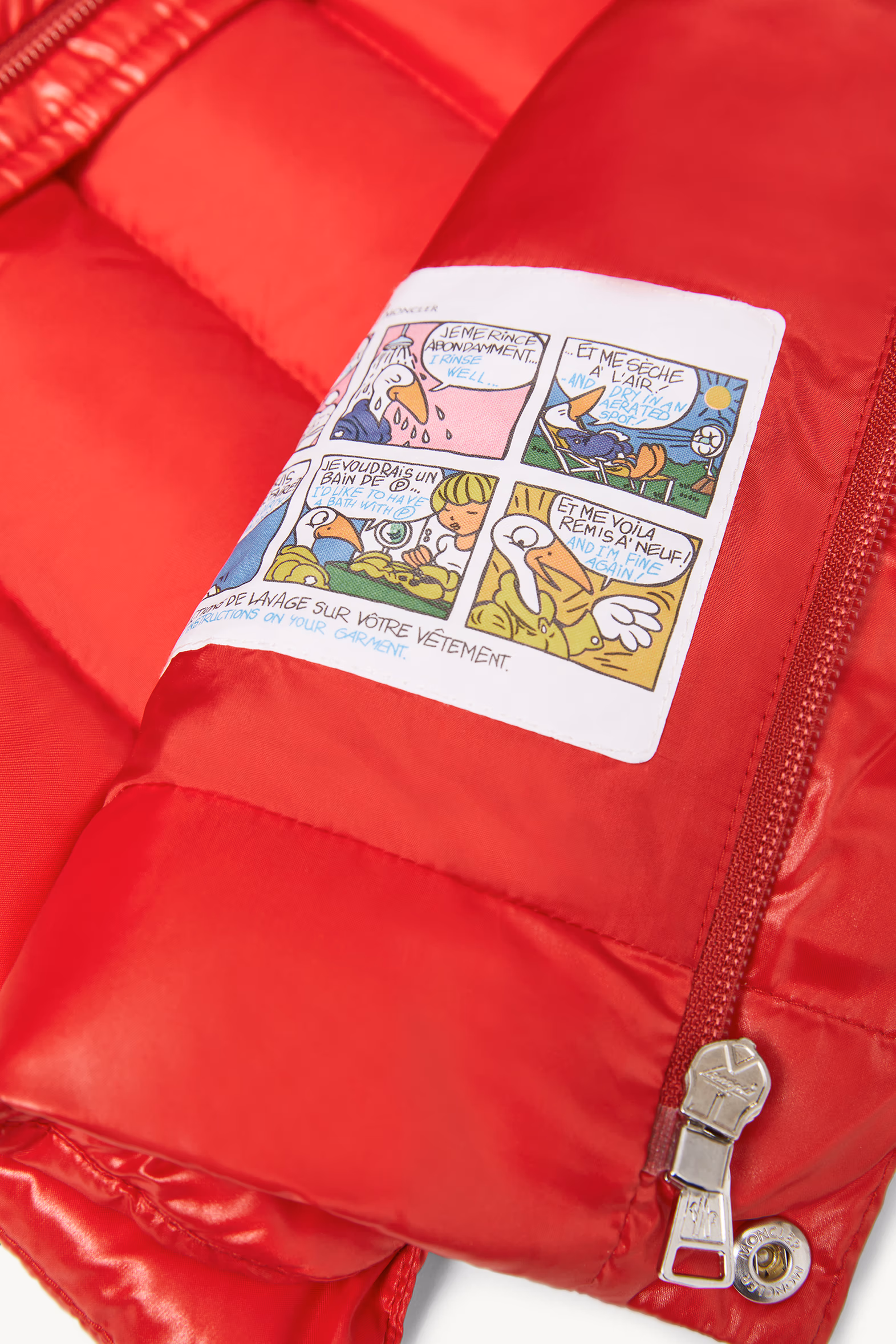 Tib Down Vest Boy Red Moncler 5